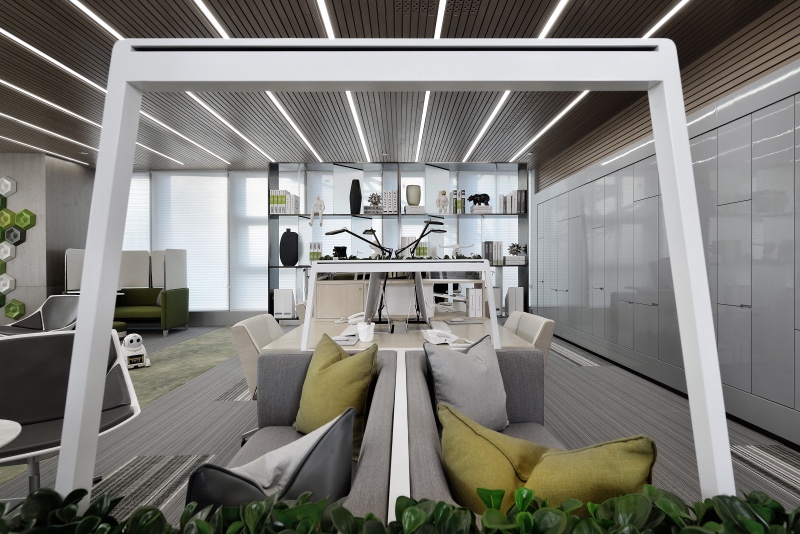 345平米郑州办公室装修效果图