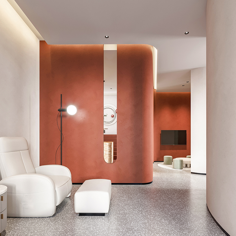 120平米美甲店装修设计案例