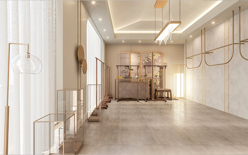 345平米婚纱礼服馆装修设计效果图