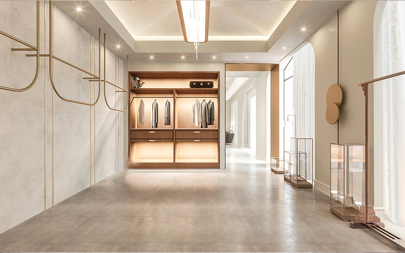 345平米婚纱礼服馆装修设计效果图