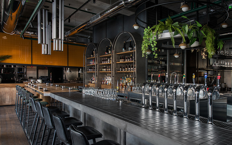 600平米工业风酒馆装修设计案例