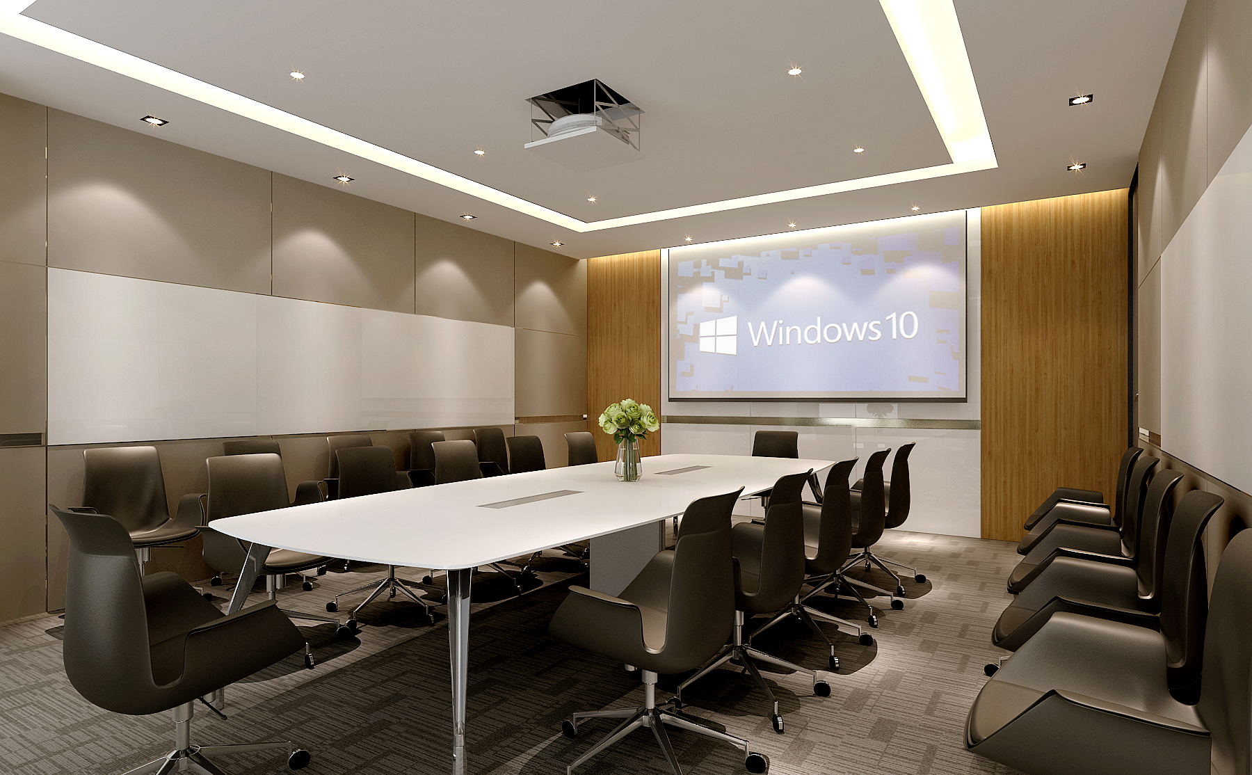 600平米郑州办公室设计效果展示