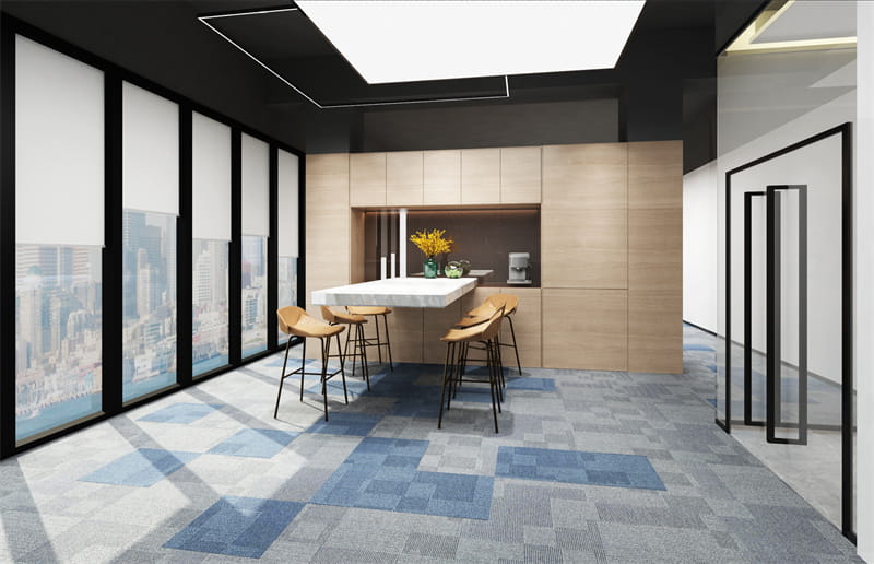 郑州办公室茶水间休闲区装修效果图