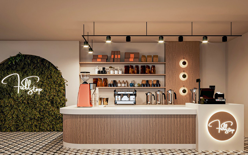 400平米静语茶舍装修设计效果图