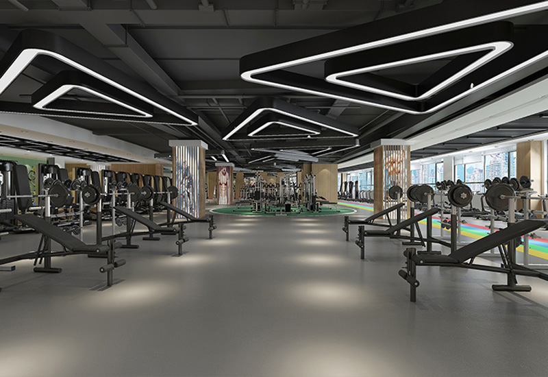 800平米健身馆装修设计效果图