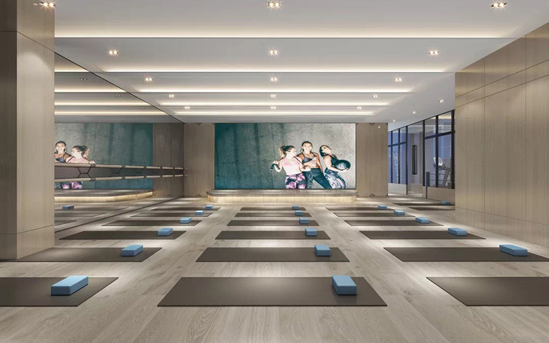 1200平米健身会所装修设计效果图