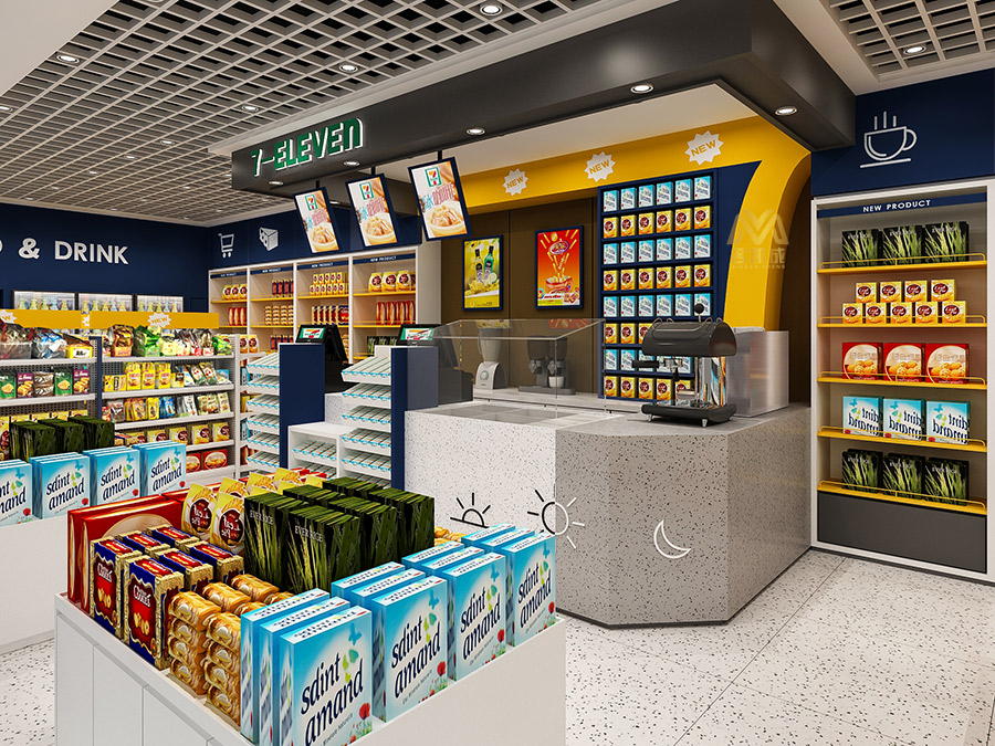 郑州社区便利店装修设计报价及施工注意事项