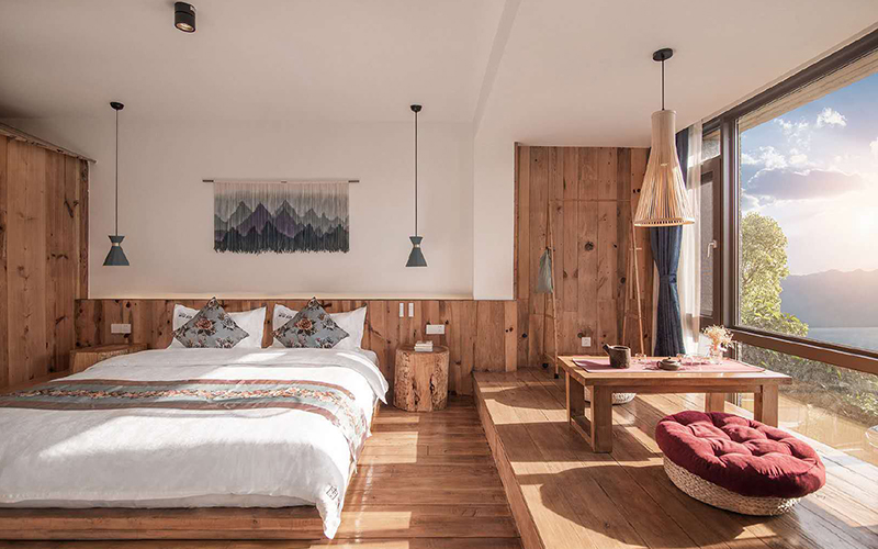 600平米洛阳山庄民宿客栈装修设计效果图