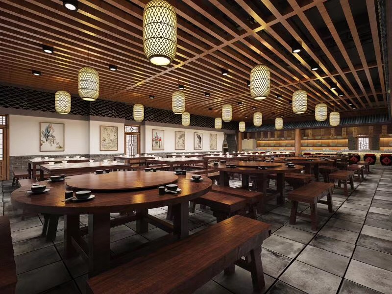 270平米中餐馆装修设计效果图