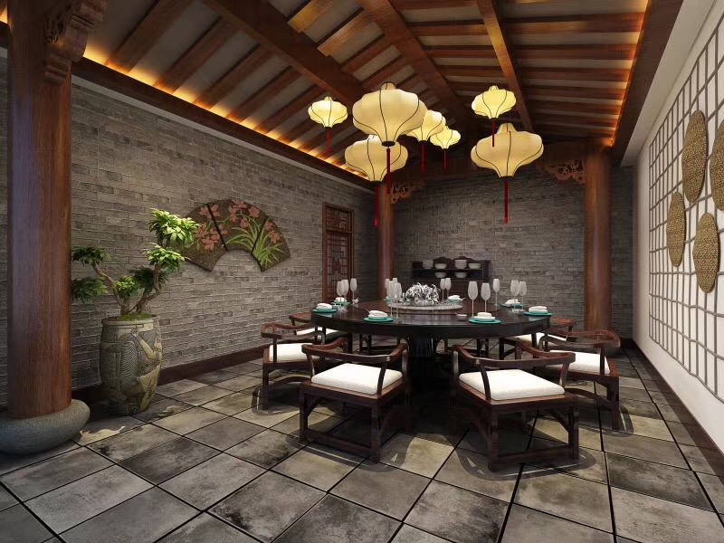 270平米中餐馆装修设计效果图