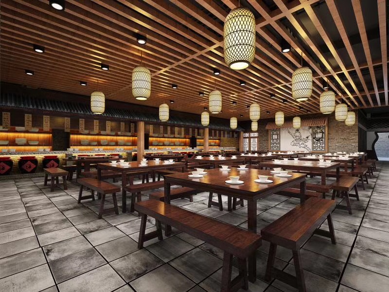 270平米中餐馆装修设计效果图