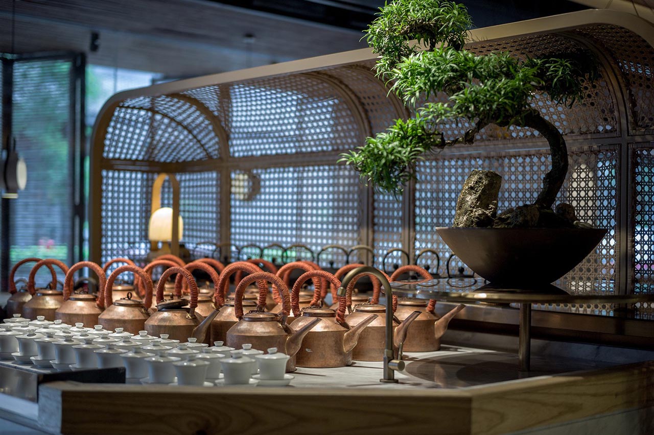 420平米郑州中餐厅装修设计效果图