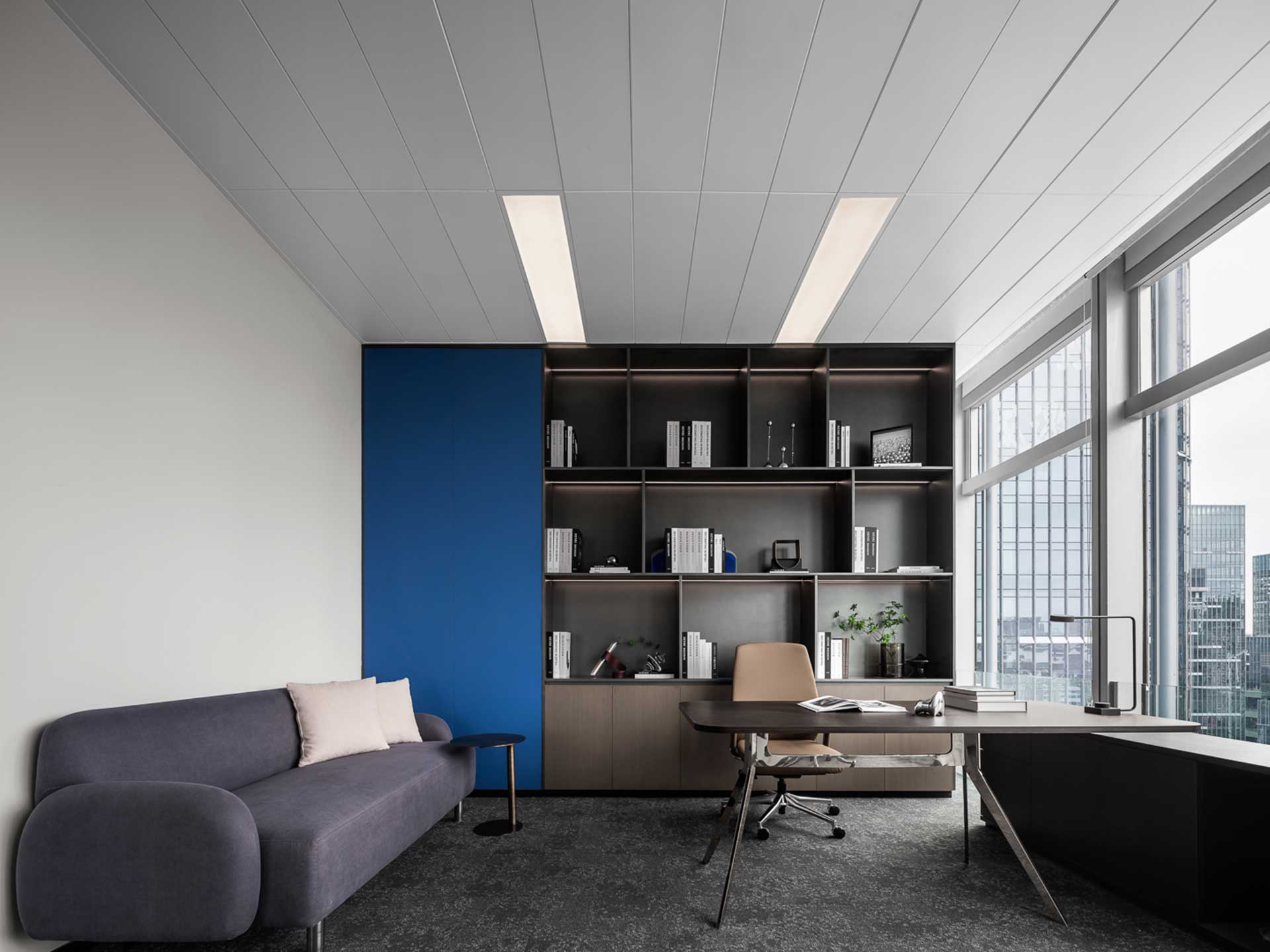 270平米企业办公室设计装修效果图