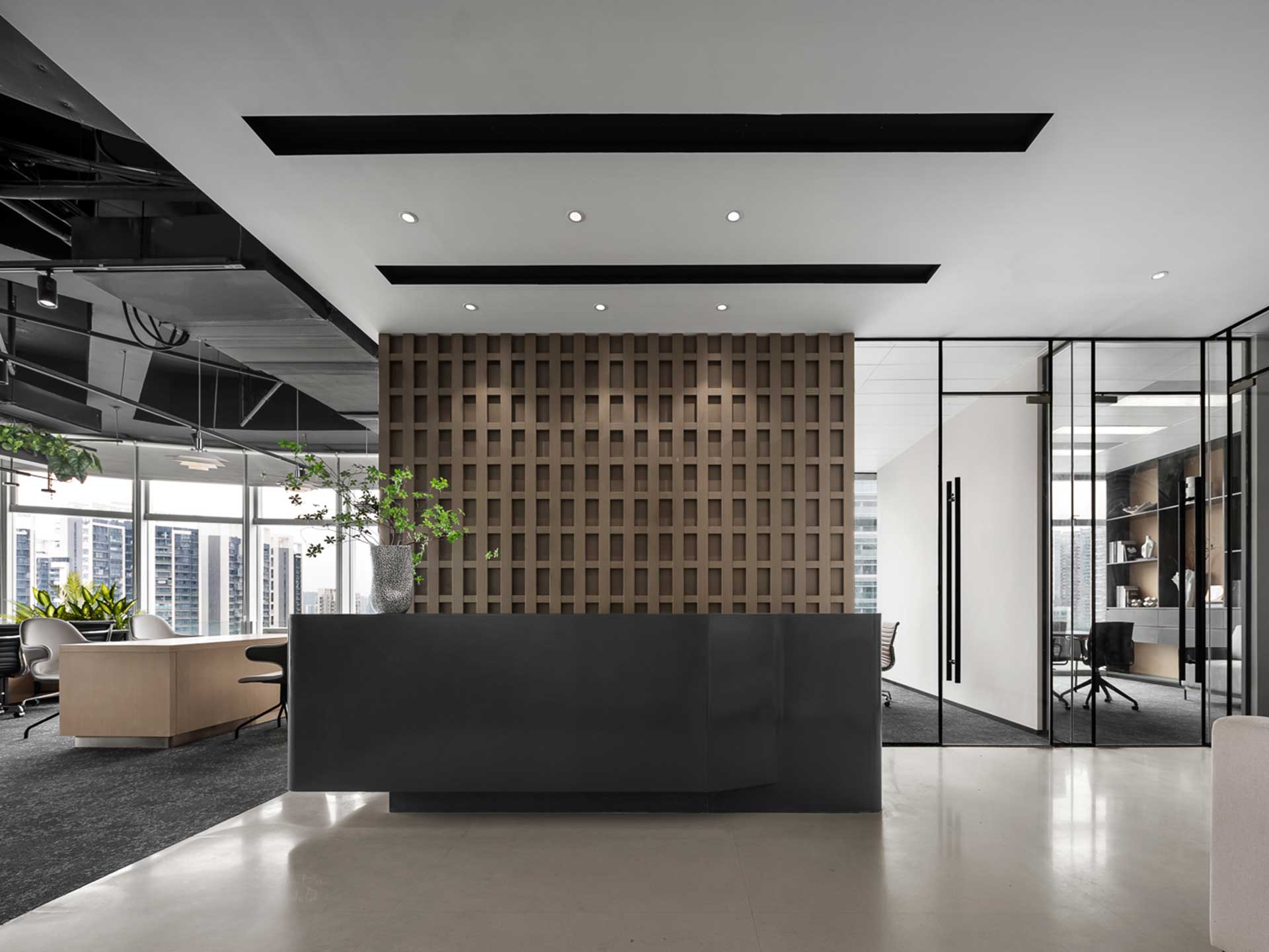 315平米办公空间设计装修效果图