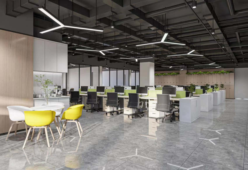 230平米科技办公室装修设计效果图