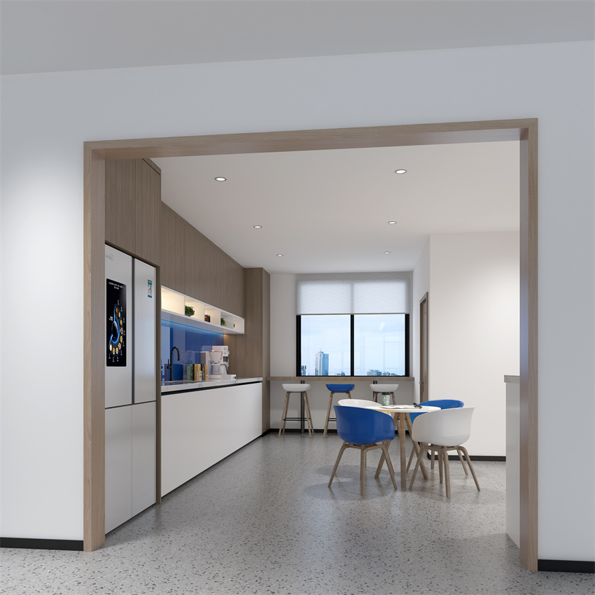 1600平米新乡办公室+车间装修设计效果图