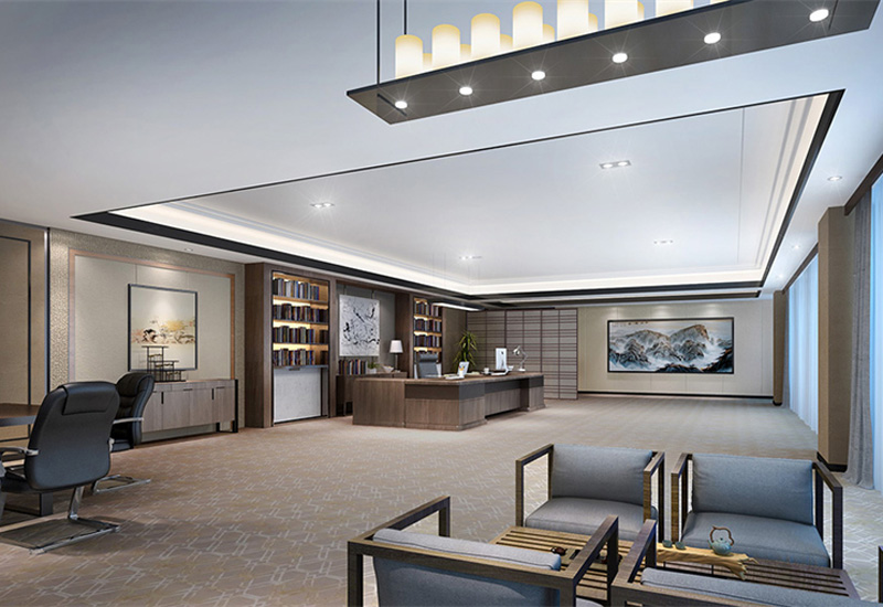郑州办公室设计600平米装修效果图