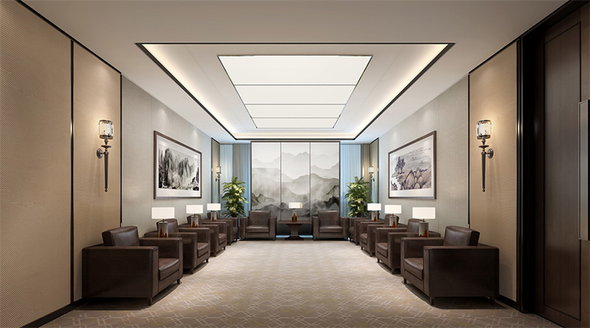 郑州办公室设计600平米装修效果图