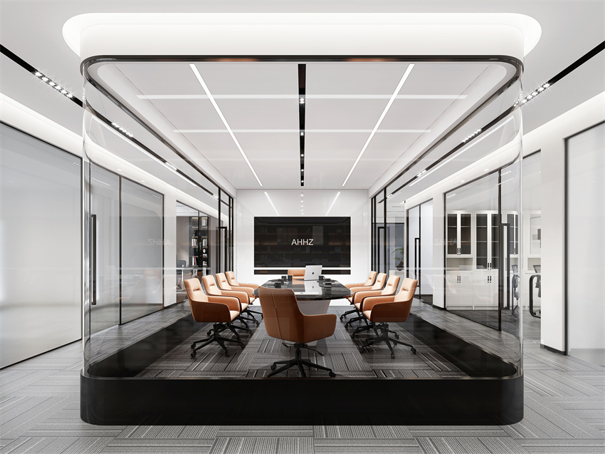 320平律师所事务所办公室设计效果图