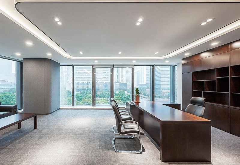 385平米郑州办公室装修设计效果图