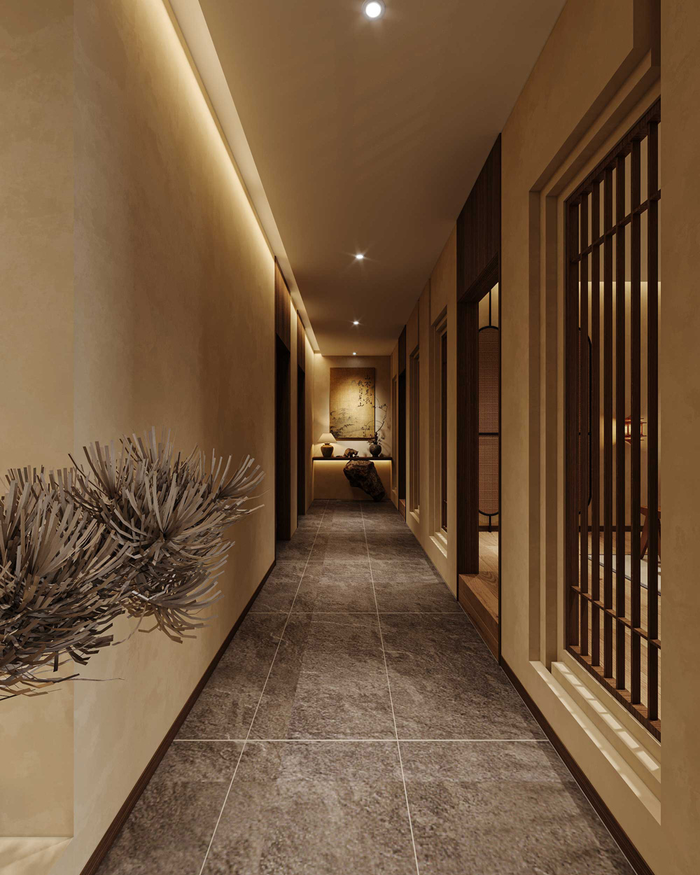 320平米郑州茶馆装修设计效果图