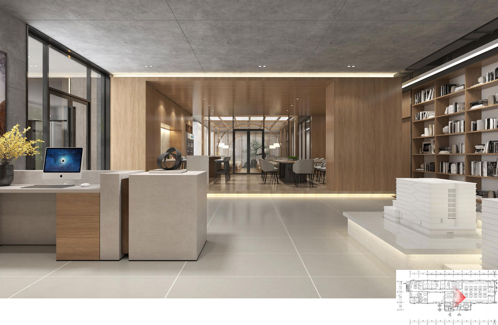 800平米郑州办公室装修效果图