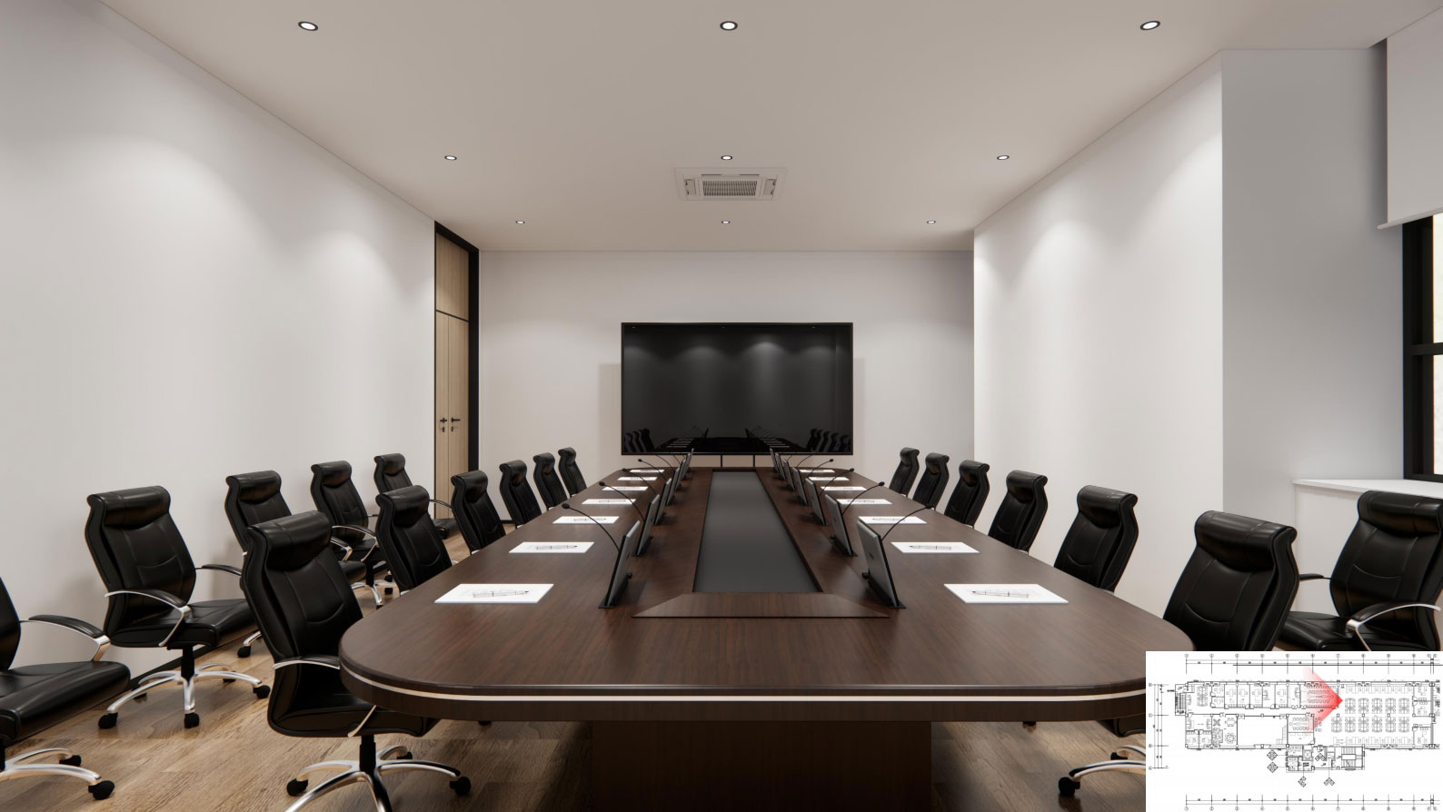 800平米郑州办公室装修效果图