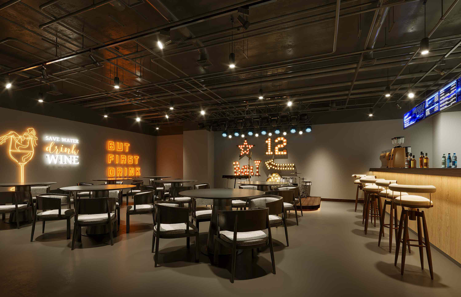 800平米轰趴馆装修设计效果图