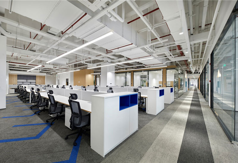460平厂房办公室装修设计效果图