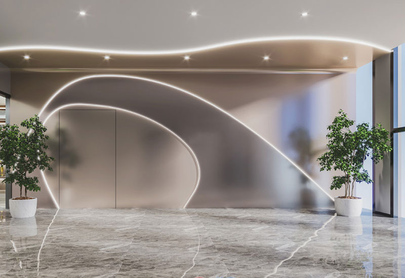 610平米郑州办公室装修设计效果图