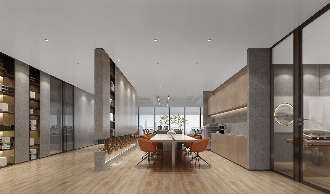 郑州500平米办公室装修效果图