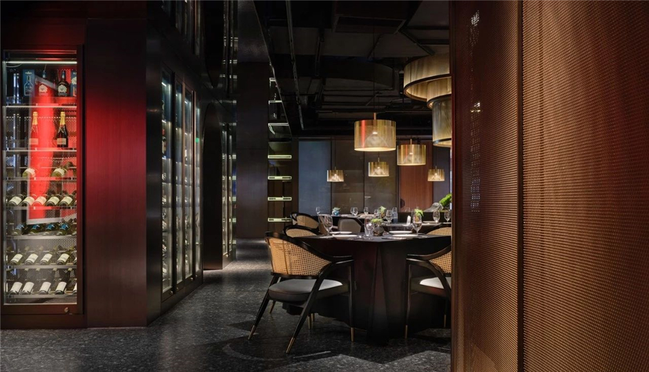 570平米新中式餐厅装修设计效果图