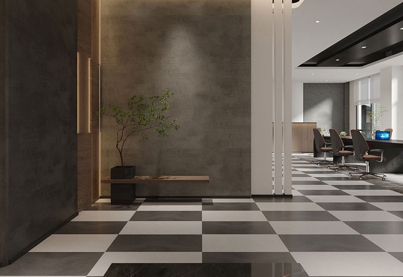 500平米科技办公室装修效果图