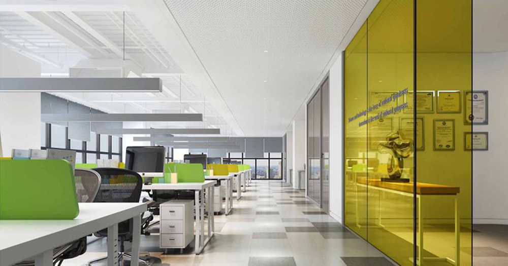 225平米办公室装修设计效果图