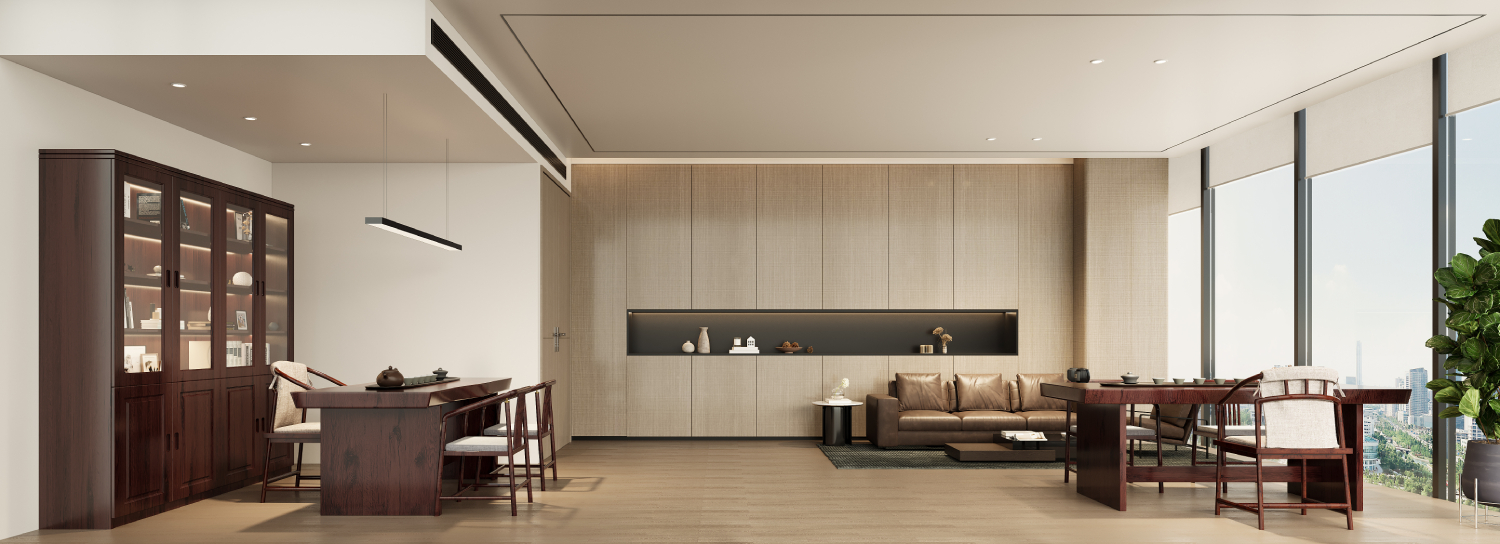 325平米办公室设计装修效果图