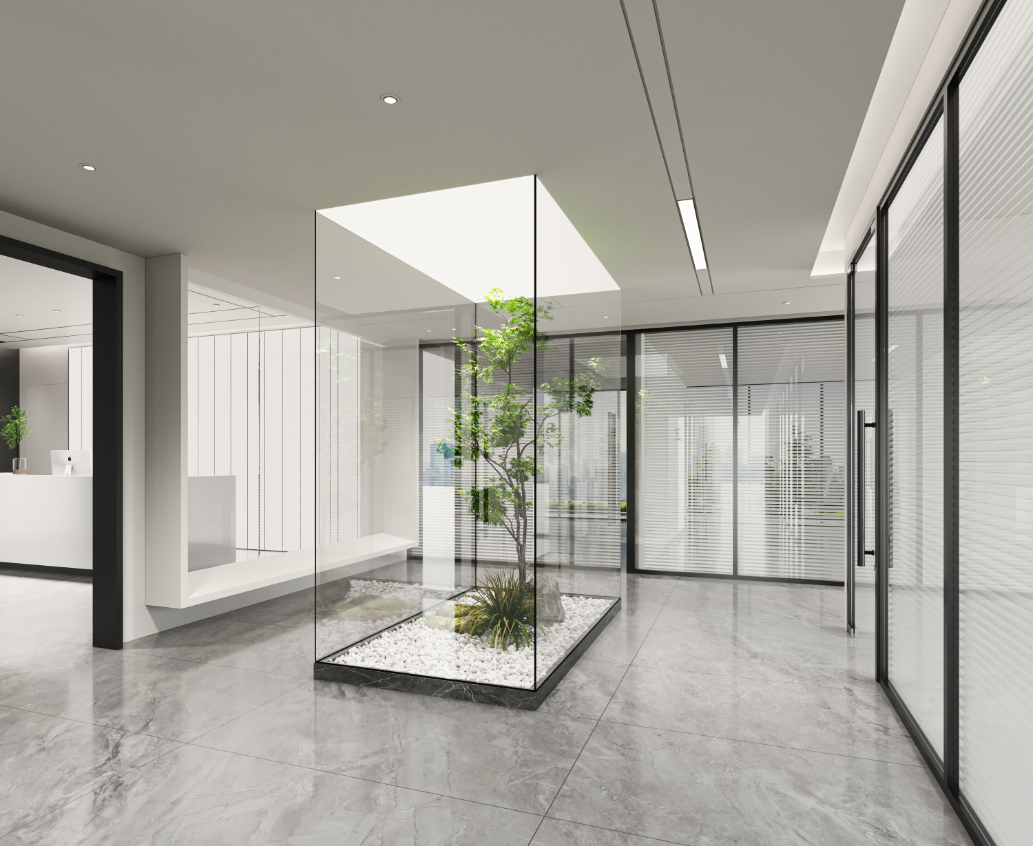 325平米办公室设计装修效果图