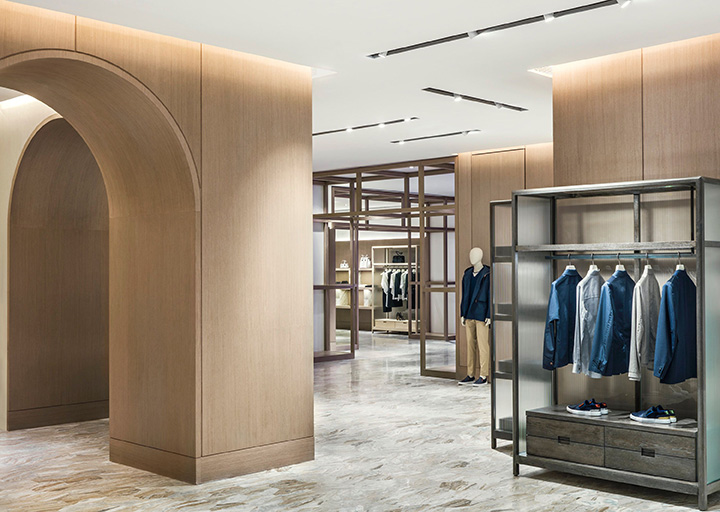 235平米中式服饰店铺装修设计效果图