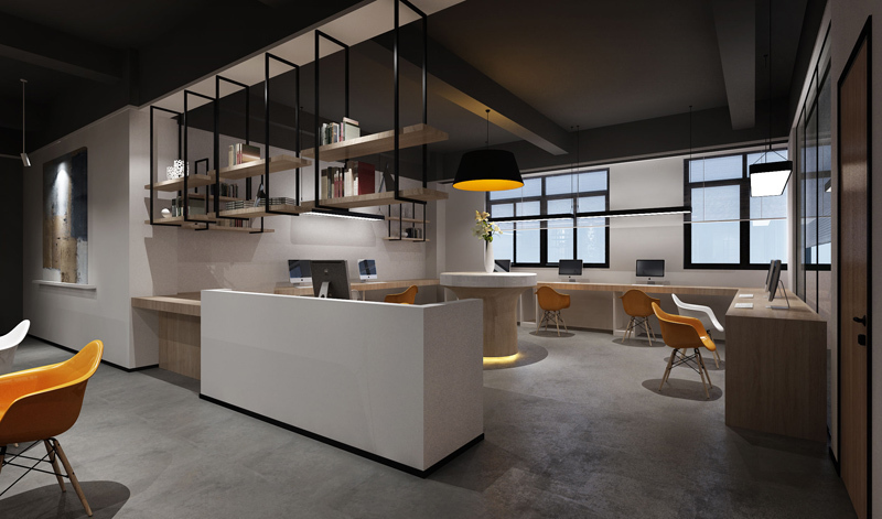 265平米特色艺术办公室设计效果图