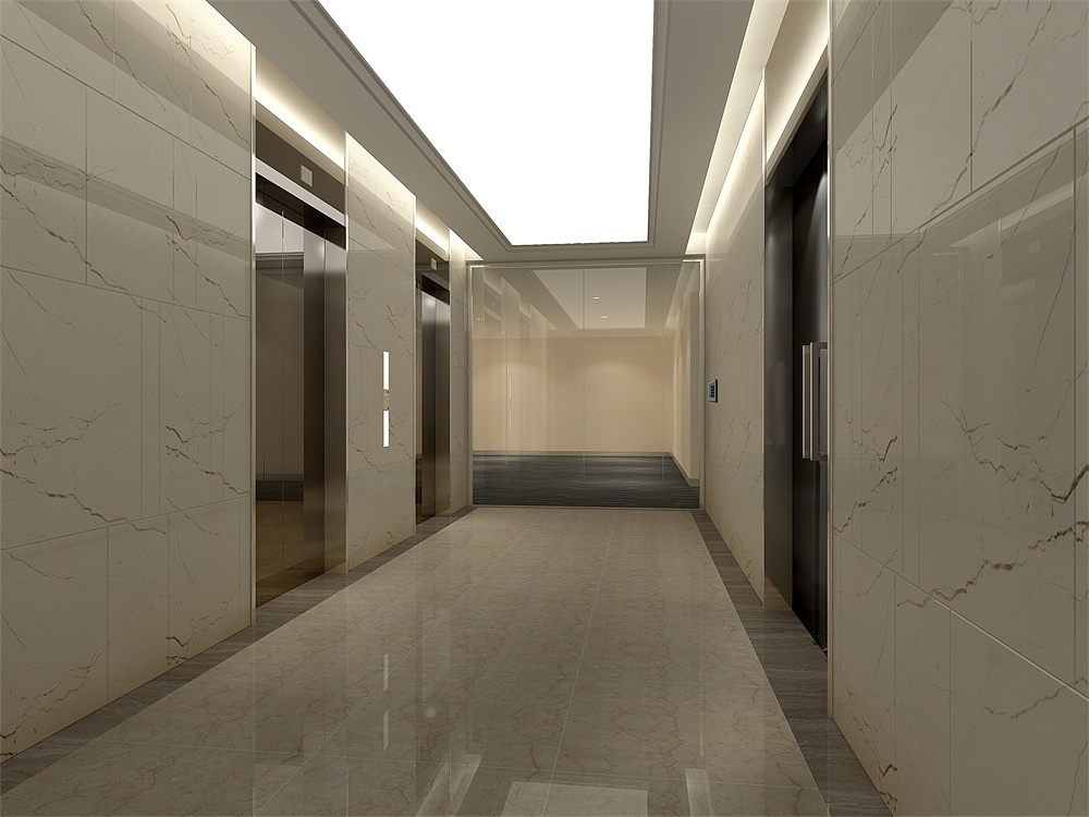 260平米郑州办公室装修新中式效果图