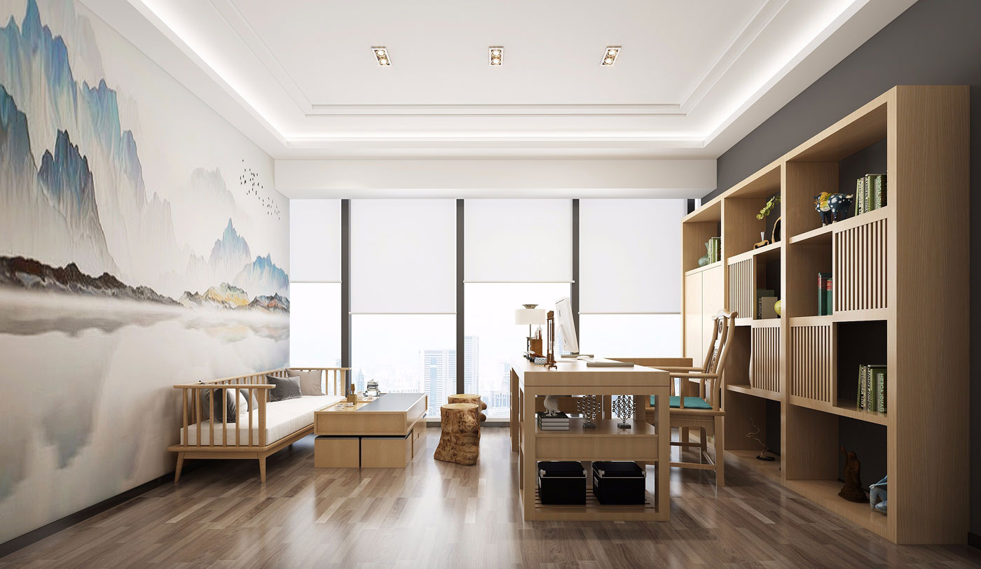 215平米轻奢办公室装修设计案例