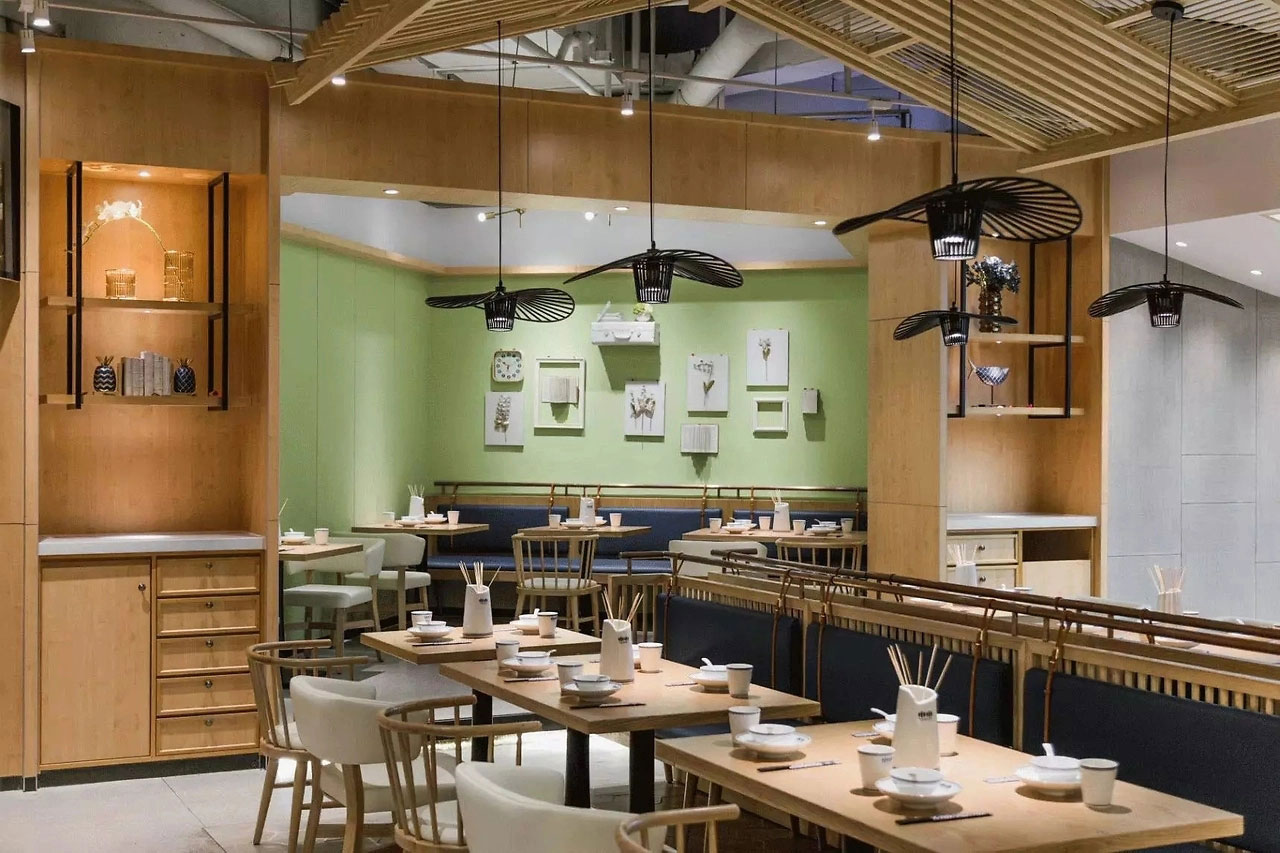 150平米火锅串串店装修设计效果图