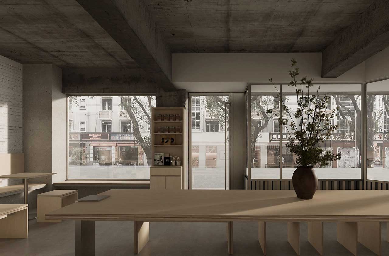 80平米社区咖啡店设计装修效果图