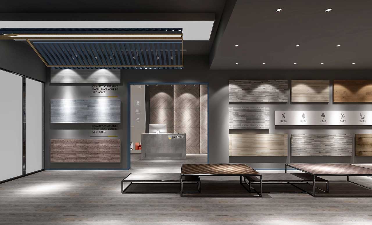 郑州地板专卖店装修设计效果图