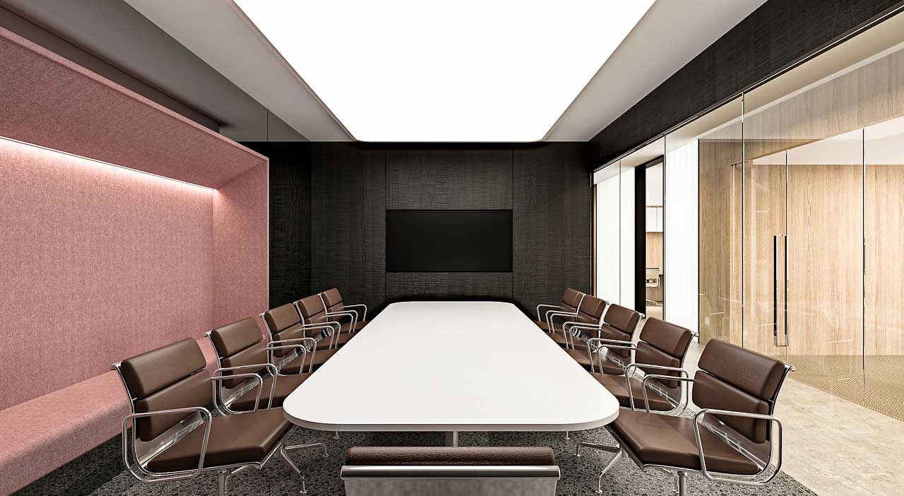 700平郑州办公室设计装修效果图