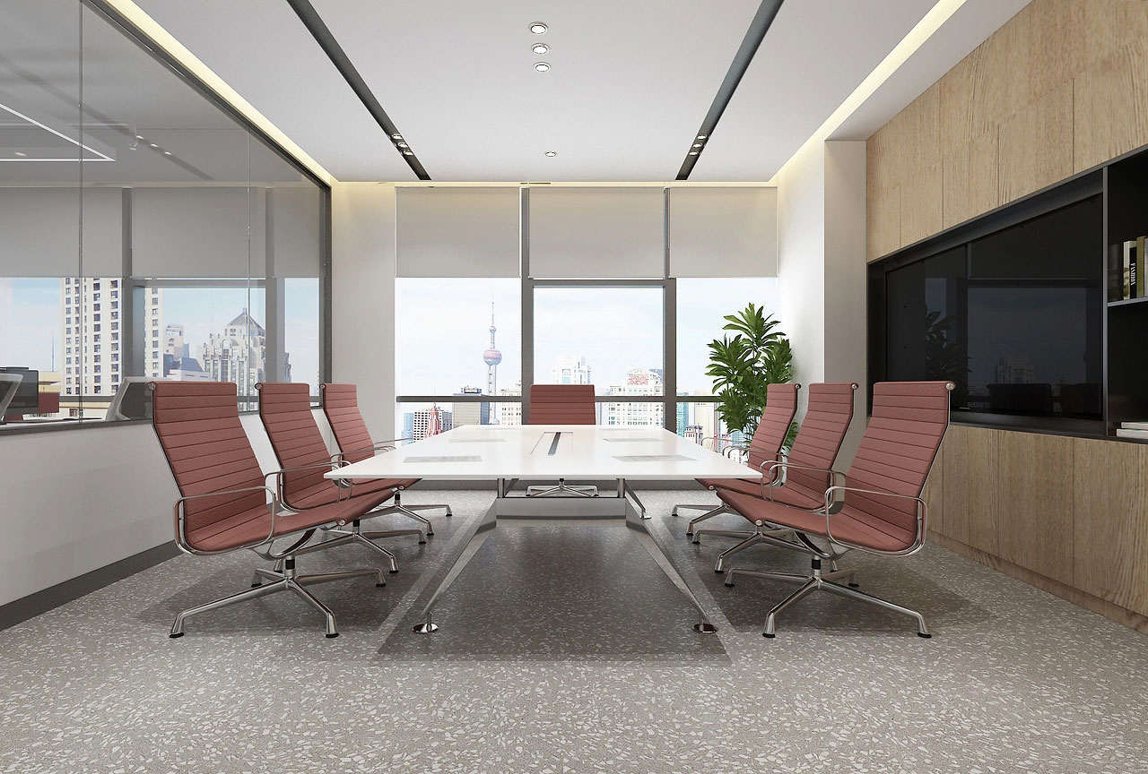 280平米郑州办公室装修设计方案效果图