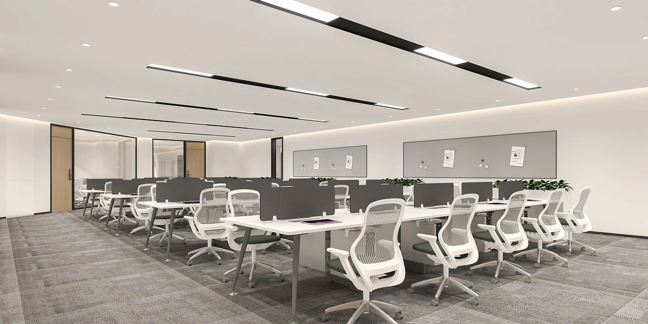 218平米郑州办公室装修设计效果图