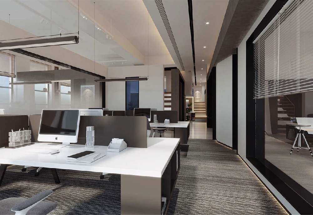 154平米LOFT办公室装修设计效果图