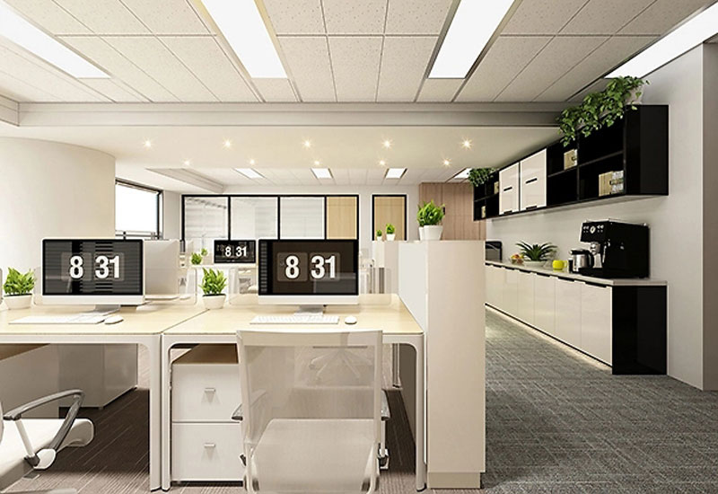 185平米郑州办公室装修设计效果图