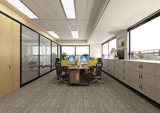 185平米郑州办公室装修设计效果图