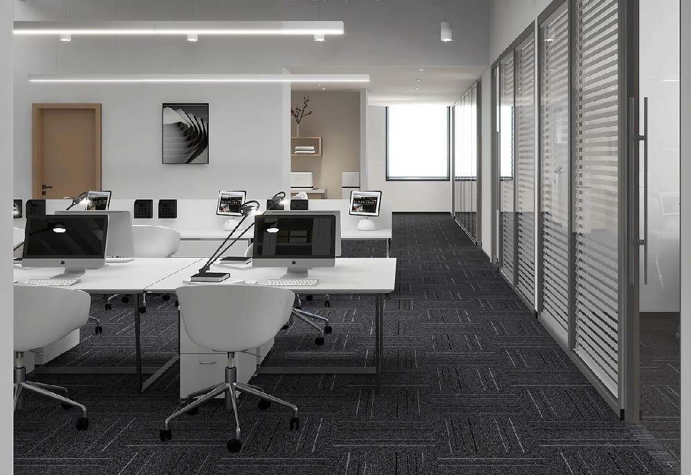 243平米郑州办公室装修施工效果图